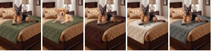P/Kaufmann Home Pet Pals Quilted Faux Suede King Bed Protector